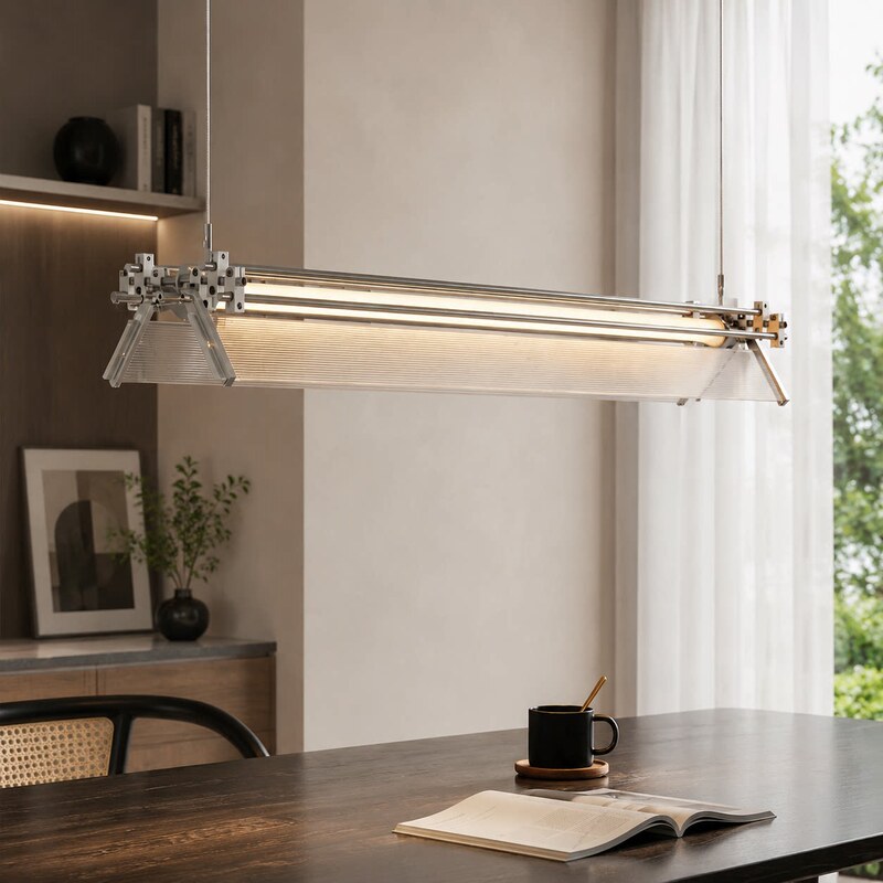 Nature Bauhaus Linear Restaurant Bar Counter Light Shaft Pendant Light Designer Showroom Cafe Office Strip Light Nature Bauhaus Linear Restaurant Bar Counter Light Shaft Pendant Light Designer Showroom Cafe Office Strip Light