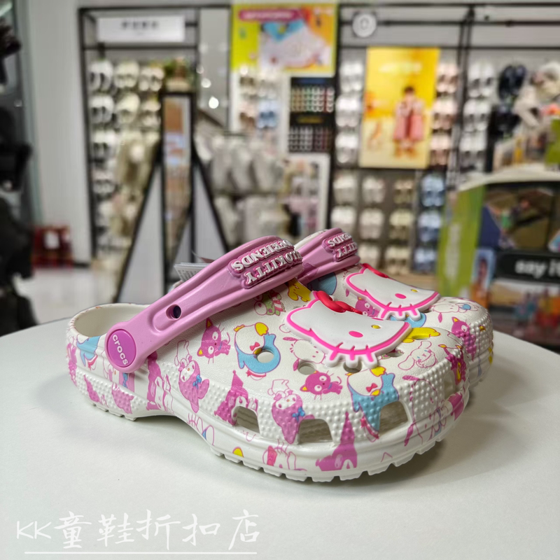 Crocs Kidsren's Clogs, Female Cartoon Kt Cat Sandals, Crocs Baby Beach Shoes, Casual Outdoor Slippers Crocs Kidsren's Clogs, Female Cartoon Kt Cat Sandals, Crocs Baby Beach Shoes, Casual Outdoor Slippers