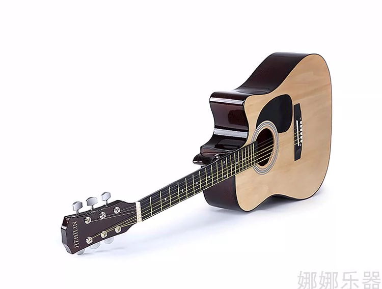 Đàn guitar dân gian mới 41 inch Đàn guitar dành cho người mới bắt đầu 40 inch Học sinh nam và nữ bắt đầu thực hành các nhạc cụ để gửi một bộ đầy đủ - Nhạc cụ phương Tây
