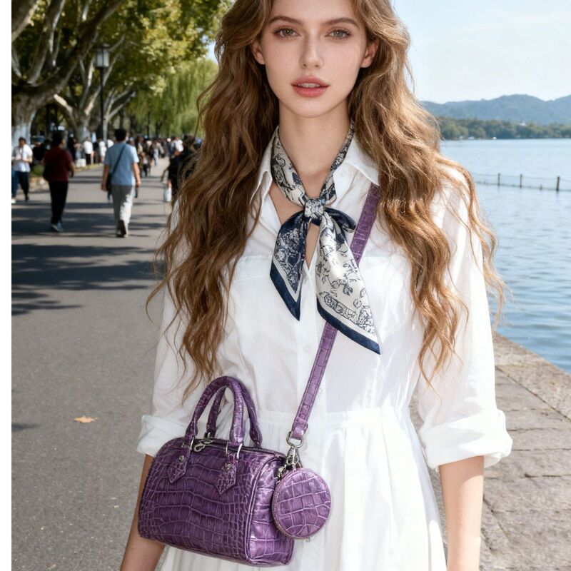 [Brand New, Never Used] Versatile Women's Single-Shoulder Crossbody Handbag Ie2568-Purple