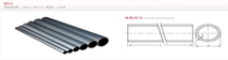(authentic) Youli dark grey plastic UPVC pipe pipe pipe pipe chemicals to water pipe Hubei Huazzhong Wuhan