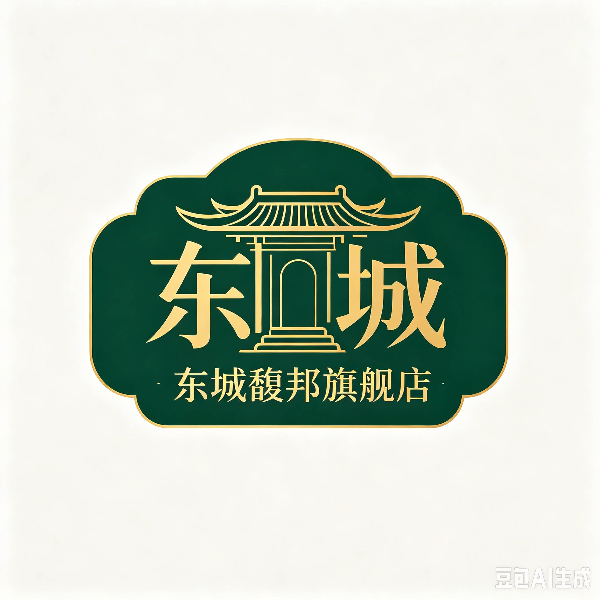 东城馥邦旗舰店的LOGO