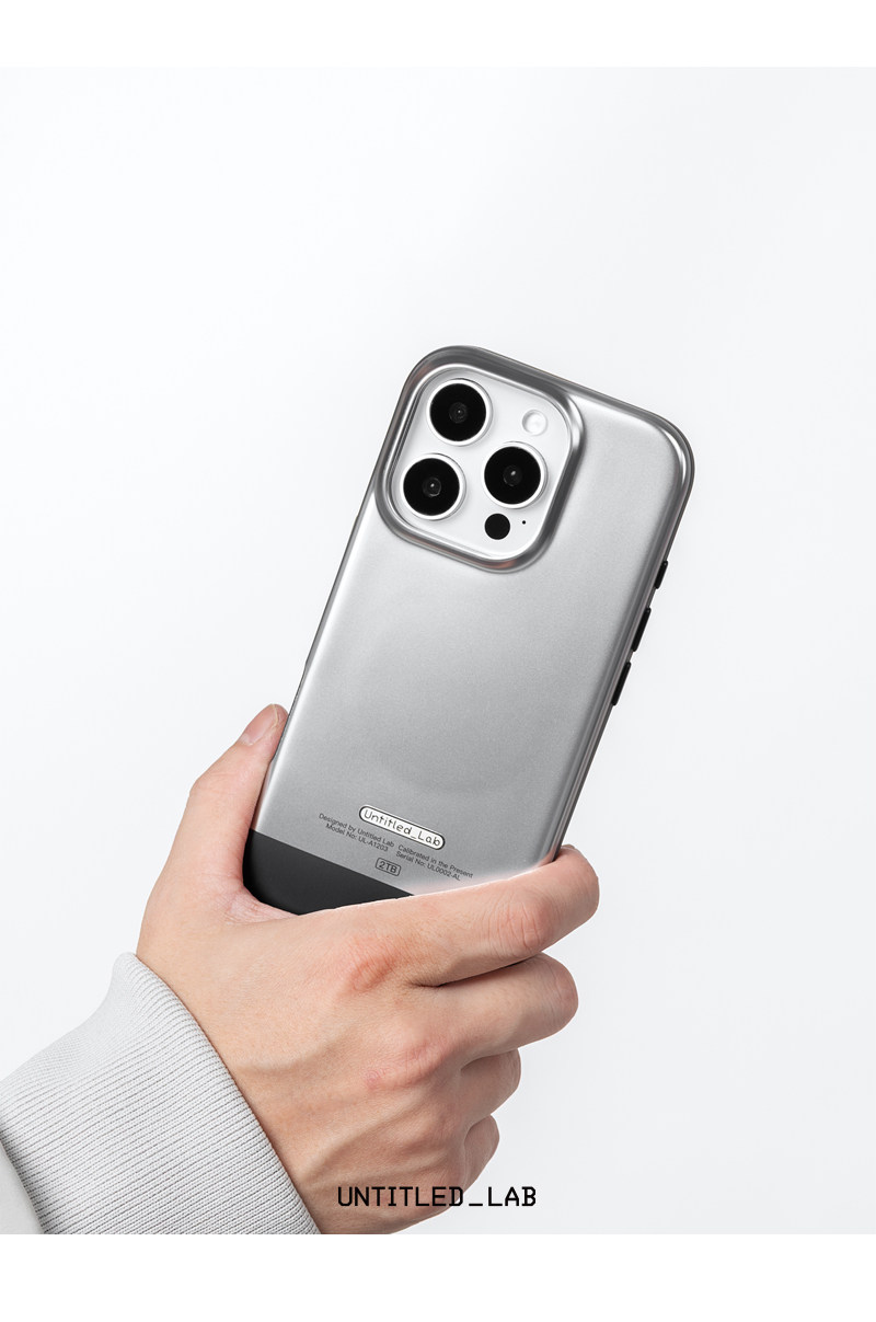 Electroplated Translucent Black iPhone Case