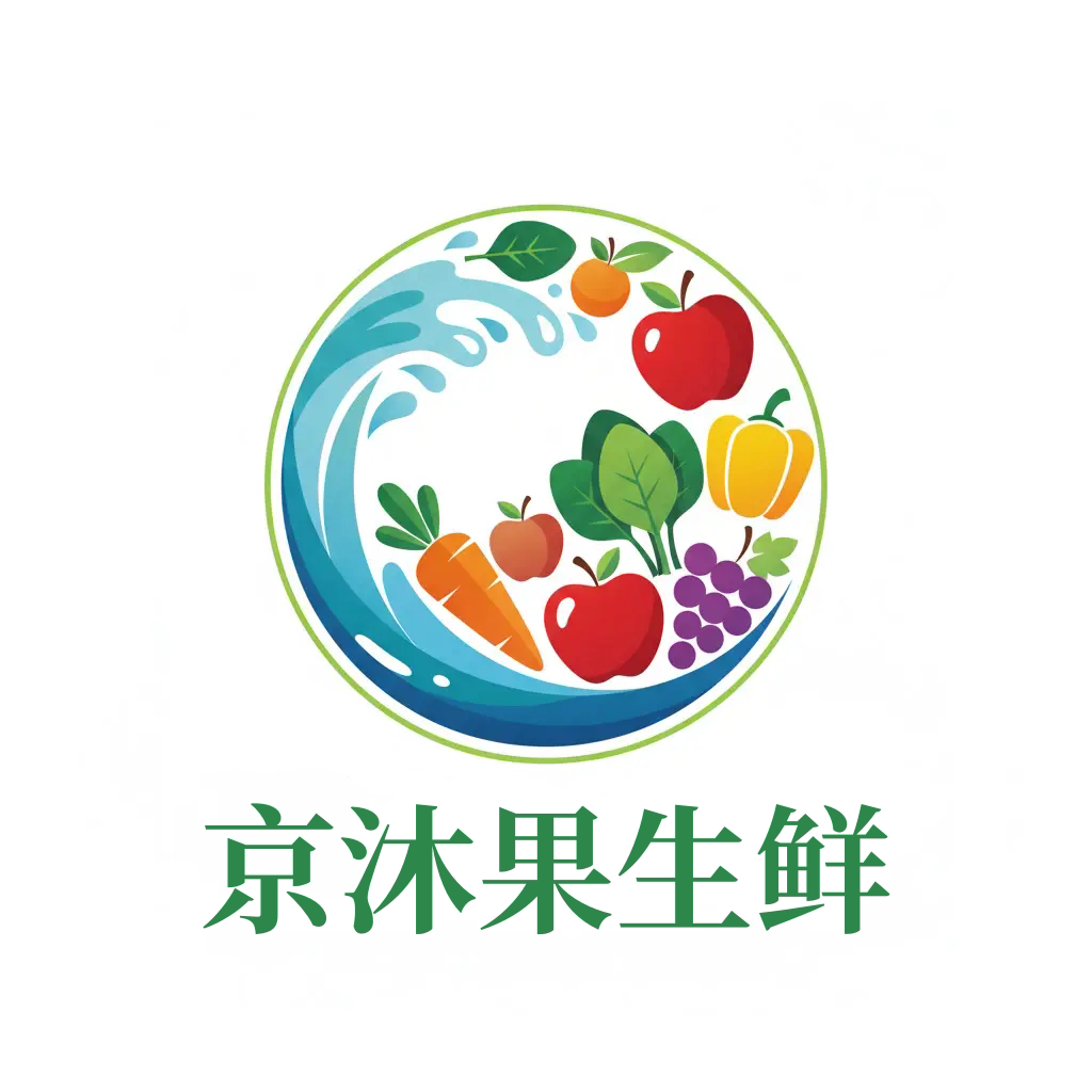 京沐果生鲜旗舰店的LOGO