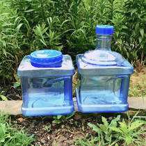  5L square mineral water bucket Water dispenser floating ball water purifier automatic water storage bucket Low tea table Several pure buckets small