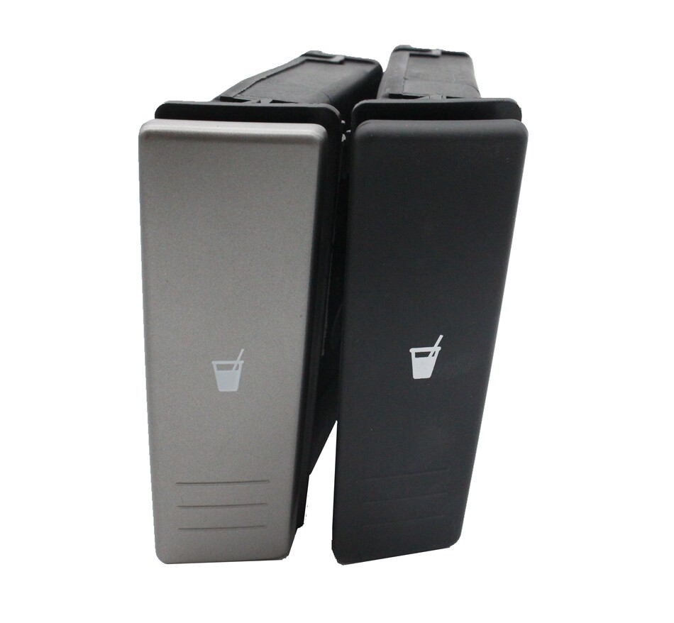 Adapt the Fox POLO polo to take the Cross tea cup shelf Black Drink Cup DARK SILVER