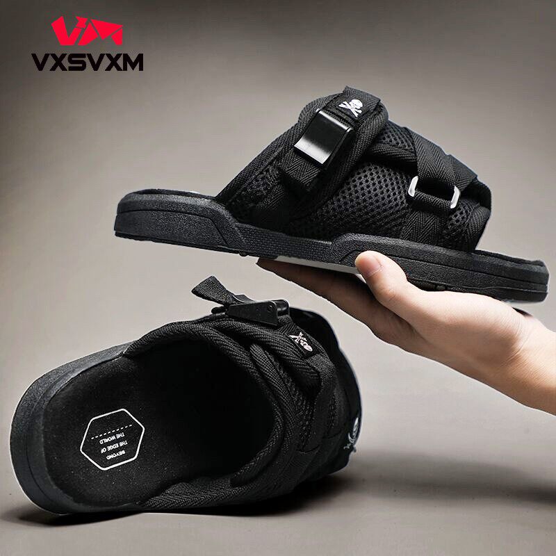 Men's Sandals and Slippers Men's Tide Personality Casual Summer Outerwear Men's Slippers Fashion Couple Beach Shoes Male Sandals