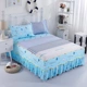 Tinh khiết bông giường váy một mảnh tấm trải giường cotton bedspread váy Simmons nệm bảo vệ 1.5m1.8 mét phụ nữ - Váy Petti