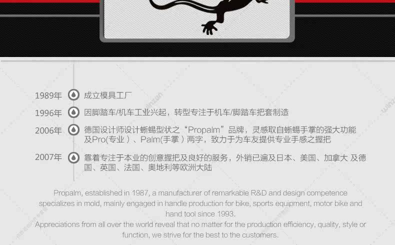 Poignées de vélo PROPALM - Ref 2349856 Image 28