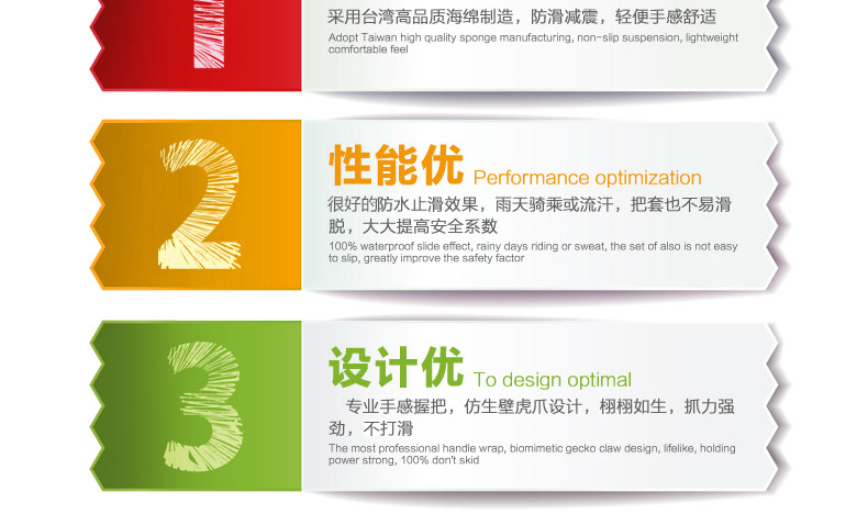 Poignées de vélo PROPALM - Ref 2340992 Image 8