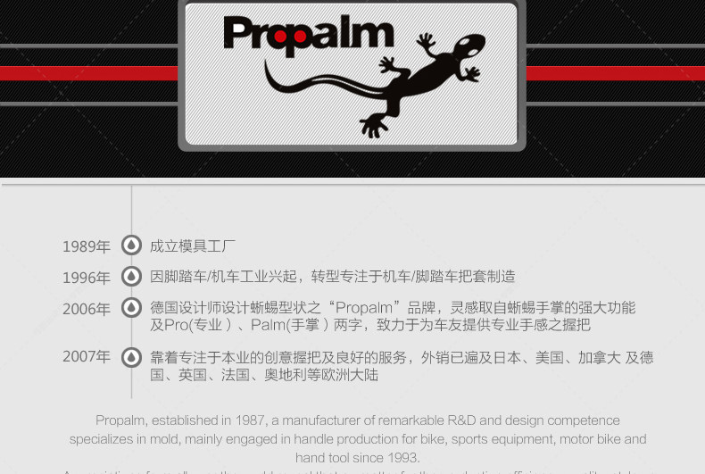 Poignées de vélo PROPALM - Ref 2343096 Image 39