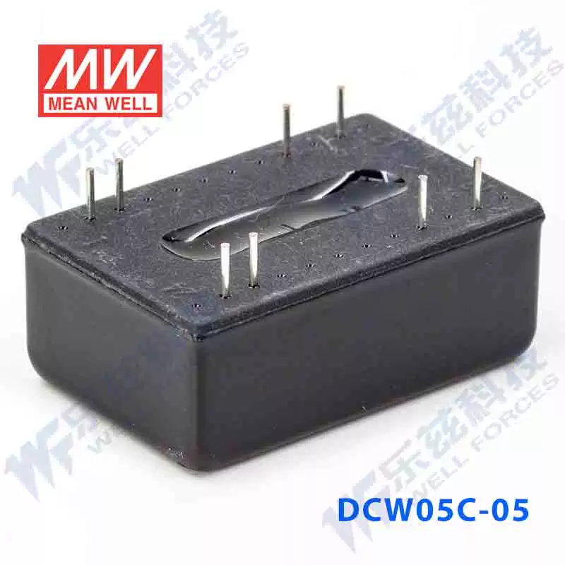 Поверхность DC-DC модуль питания DCW05C-05 5Вт 36~72В вращение ±5В0.5A двойной выход