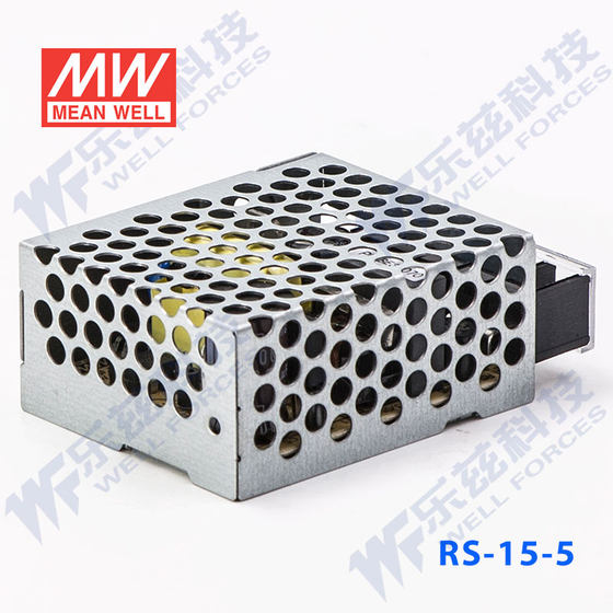 RS-15-5 Taiwan Mingwei 15W5V switching power supply DC voltage regulator DC3A transformer industrial control