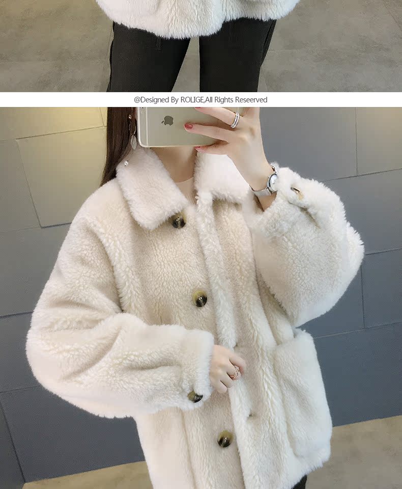 Manteau de fourrure femme ROLIGE    - Ref 3174303 Image 17