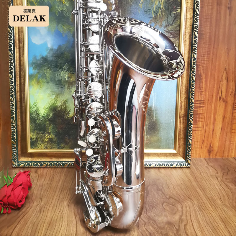 French Drake tenor saxophone down B tune professional playing instrument saxophone for beginners