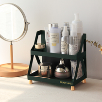 Nordic Minimalist Cosmetic Intake Rack Protection Desktop Skin Products Storage Racks Ins-containing Box Lip Red Perfume Shelve