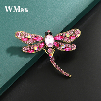 Dragonfly Brooch Brooch Pins Small Crowd Design Sensational Chest Flower Buttoned Pin Studded Jewel Suit Sweater Adorable Accessories
