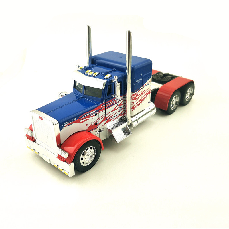 Hợp kim chính hãng Newray Bao Bạch 1:32 đã hoàn thành mô hình tĩnh Kenworth xác tàu cẩu trailer mohinhcaocap
