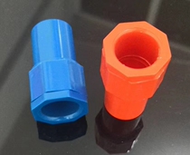 Ruihe red blue PVC flame retardant threading pipe Φ16 Φ20 Φ25 electric wire pipe accessories lock Cup comb screw connection