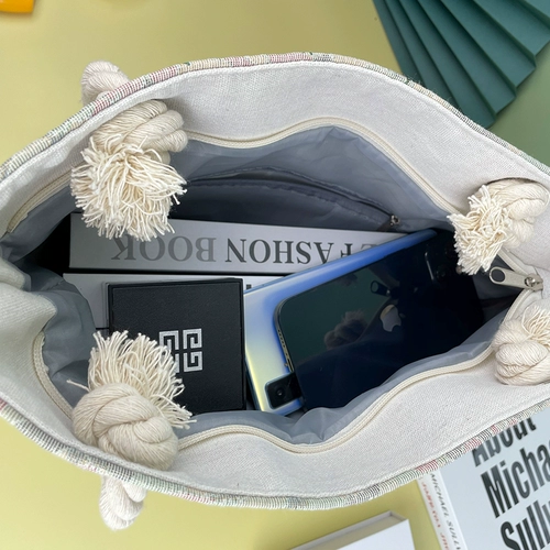 Двусторонная сумка на одно плечо, вместительный и большой шоппер для матери и ребенка, с вышивкой