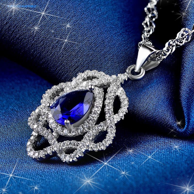 Trill paragraphs with TK925 silver red charity necklace with web celebrity female ceramic contracted male spring is small