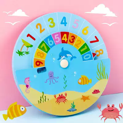 Primary school stationery digital decomposition ruler kindergarten 0-10 arithmetic practice early education artifact first grade mathematics teaching equipment addition and subtraction within ten and decomposition props within ten