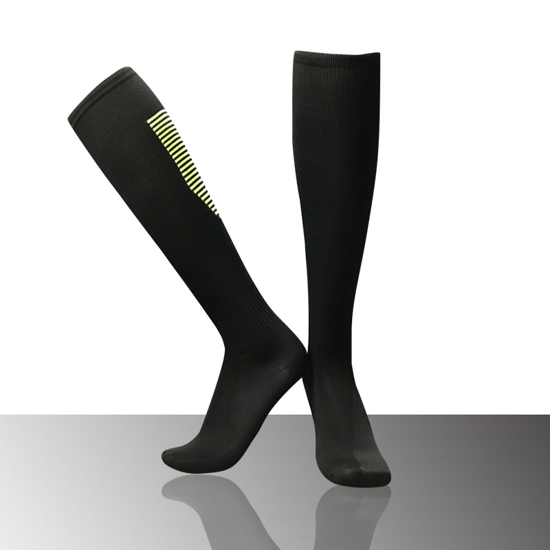 Towel Bottom Professional Long Drum Race Training Football Socks Men's Speed Dry Breathable Thin Socks Fashion Streaks Wear anti-slip