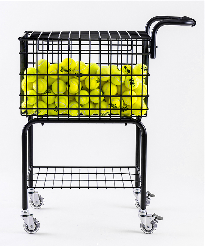 Professional tennis coach tennis cart tennis cart pick up ball basket tennis frame ball basket