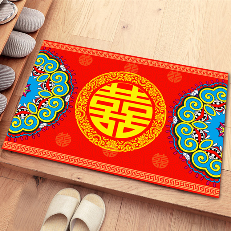 Nhà lễ hội truy cập an toàn pad cửa mat thảm đỏ phòng ngủ cửa bếp thấm pad pad thảm chùi chân khách sạn
