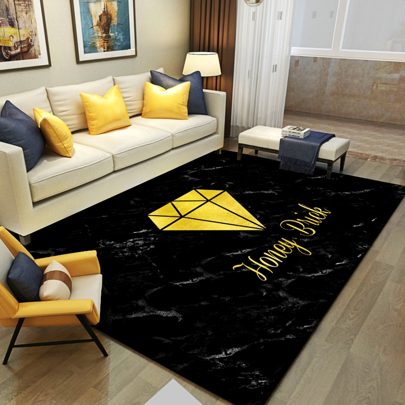 Âm thanh rung với thảm Bắc Âu thời trang đường phố phòng khách sofa bàn cà phê chăn đơn giản hiện đại đầy đủ phòng ngủ đầu giường chăn - Thảm báo giá thảm trải sàn hội trường