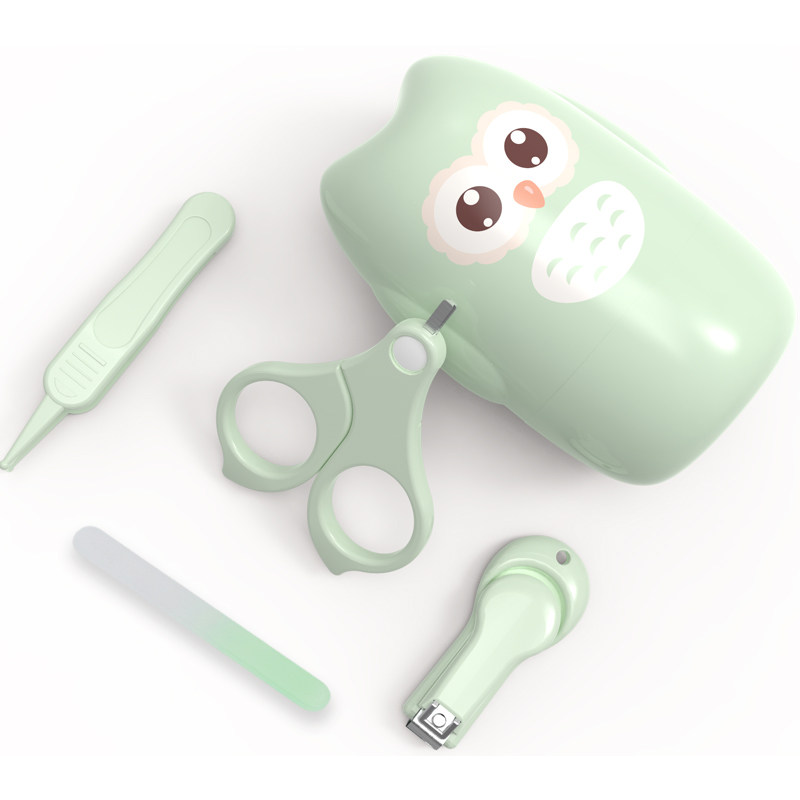 Little elephant colorful children's nail shear pack anti - clamp baby baby nail clamp cleaning care
