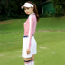 Thu đông 2018 mới Trang phục golf ZG6 Quần áo nữ quần dài tay sọc đỏ quần ngắn 	túi đựng gậy golf nữ	 Golf