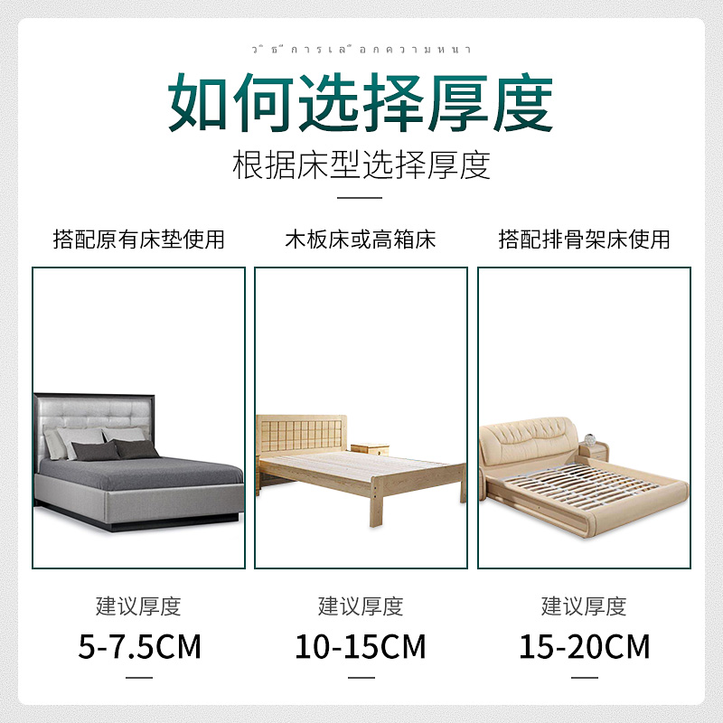student dormitory mattress 1.2m mattress single natural latex thailand imported pure latex cushion custom 0.9m