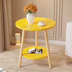 Small Round Table Small Coffee Table Living Room For Home Small Apartment Bedroom Small Table Sofa Side Table Minimalist Tea Table Balcony Mini