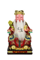 Vingli Buddha Solemn Buddha statue cordless chamber carved in Kindun Huang Land Dangy8 10 12 16 inches