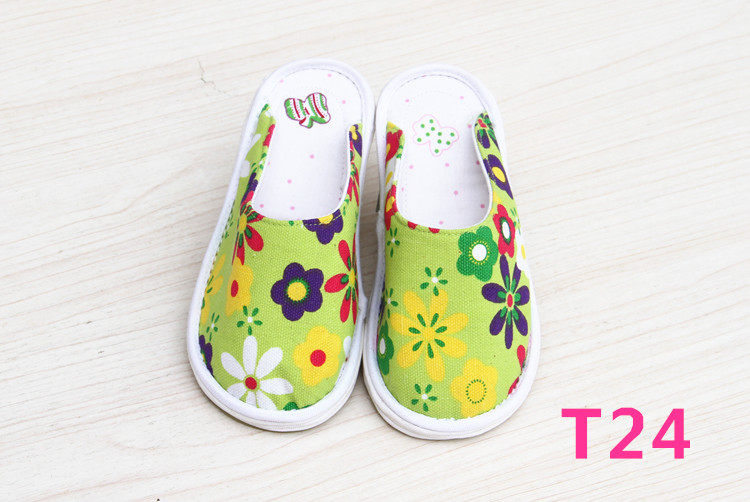 Pantoufles enfants en coton - semelle Melaleuca - Ref 986747 Image 22