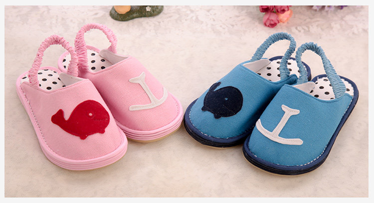 Pantoufles enfants en coton - semelle Melaleuca - Ref 986747 Image 34