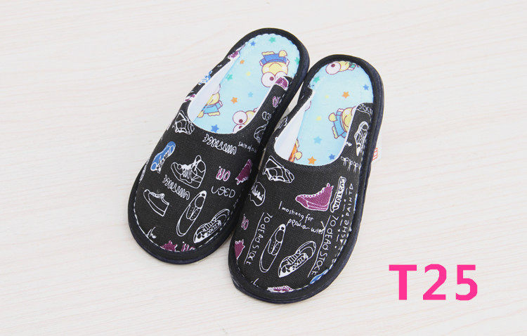 Pantoufles enfants en coton - semelle Melaleuca - Ref 986747 Image 23