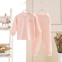 Childrens underwear suit pure cotton high waist and belly protection pants for infant and autumn pants girl spring autumn boy baby clothes