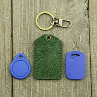 Вырезанный 3 × 5 маленький набор карт зеленый