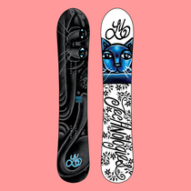 Porcelain ski preferred special OLD WOMEN GNU LIB ROXY WAVE blade snowboard Snowboard