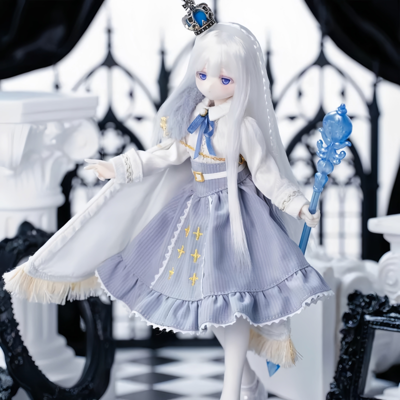 Official Light Whispering Language of Time and Music Box Bjd Special Six Blind Box Movable Figure Trendy Toy Desktop Ornament Weekly