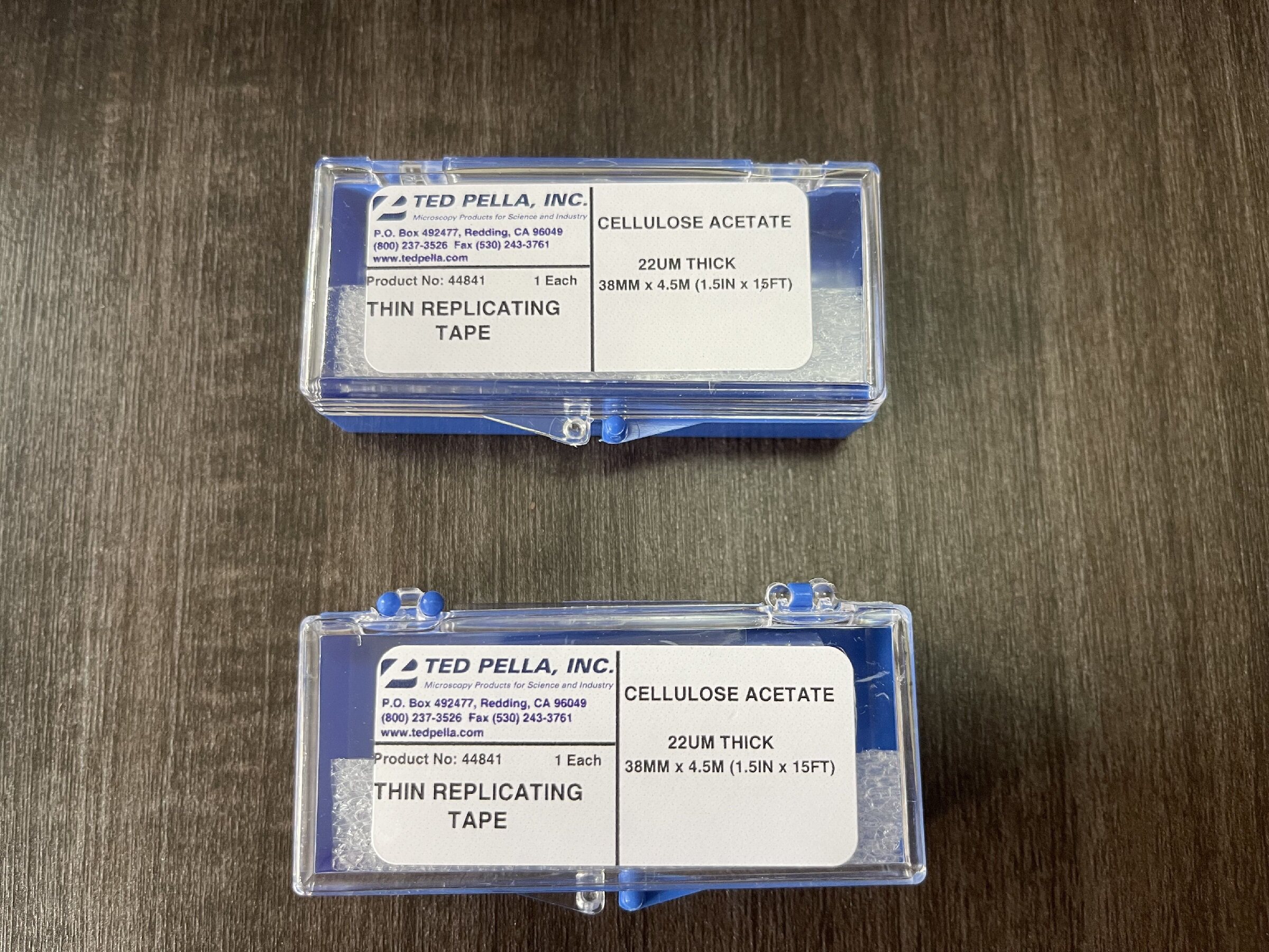 Thin Replicating Tape, 22&mu;m, 38mm wide x 4.5m long 44841