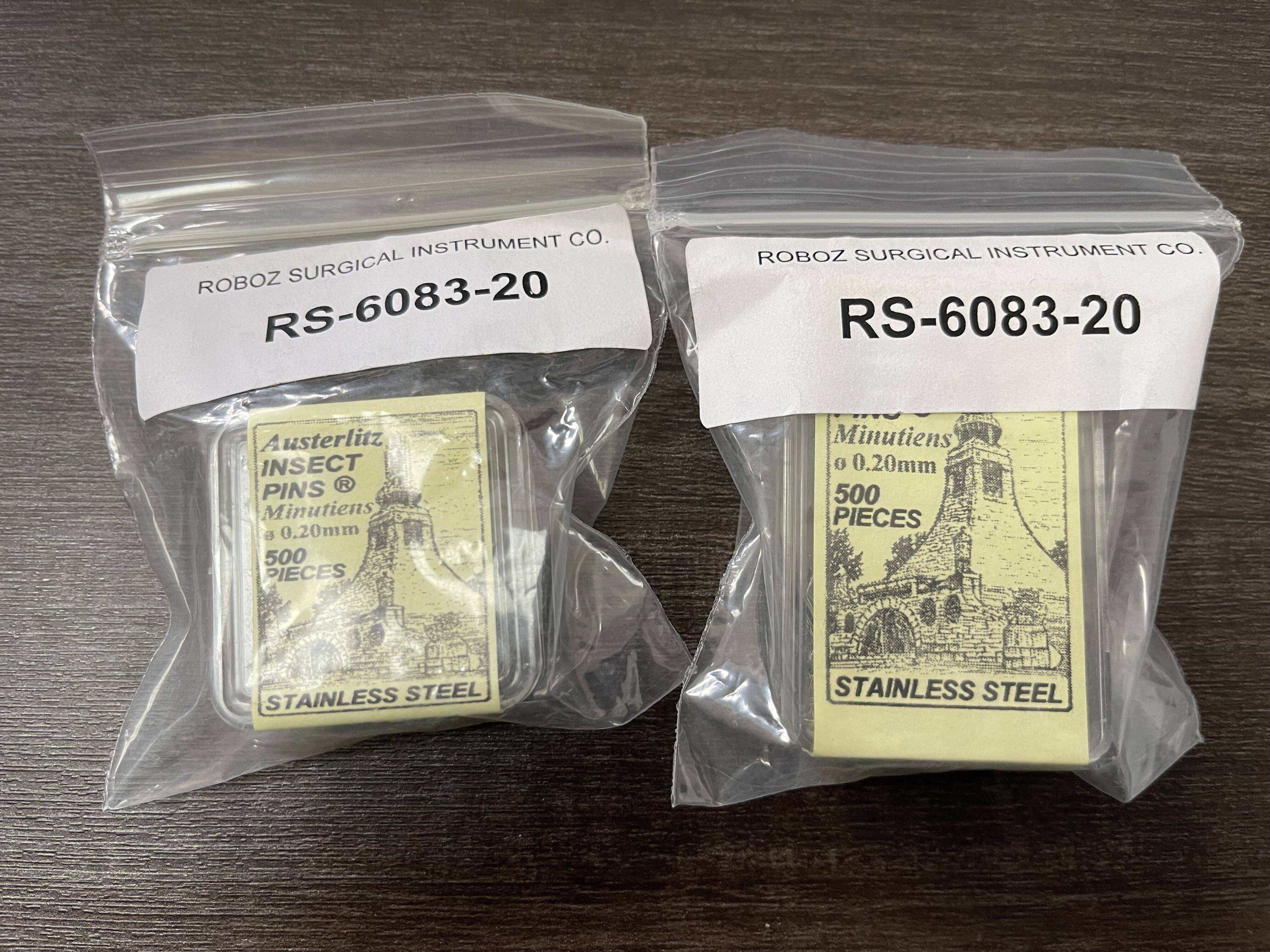 动物解剖微型针RS-6083-20 不锈钢昆虫针0.02mm