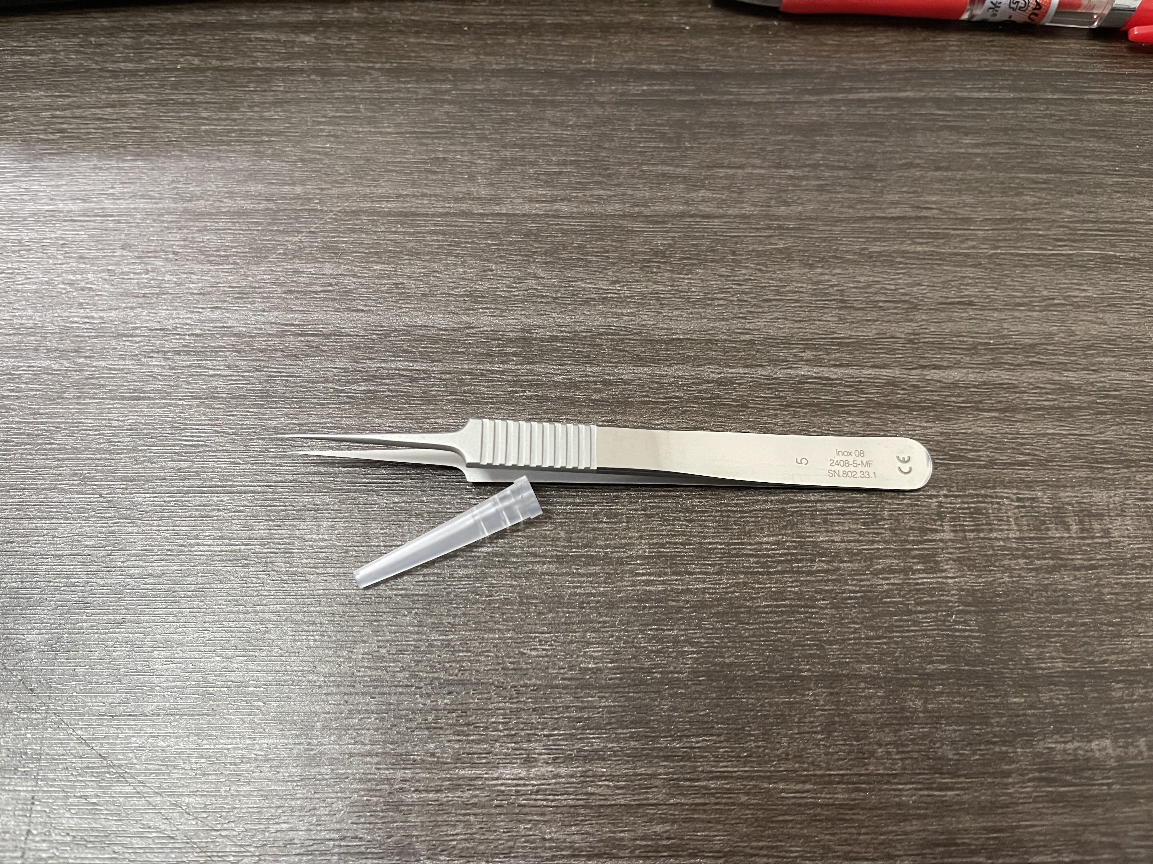 Dumont镊子2408-5-MF 实验室进口显微精细细解剖镊子0.05*0.01mm
