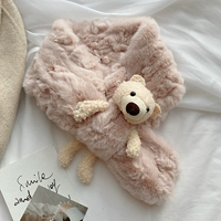 Хаотичная линия кукольного медведя в порошке