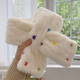 Демисезонный удерживающий тепло шарф, с защитой шеи