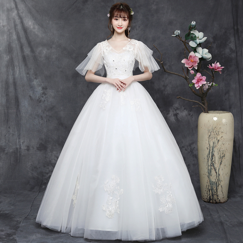 Plus-Size Wedding Dress for Chubby Girls, Extra Large Size, Slimming Off-Shoulder Design to Cover Body Fat, 2026 New Style Plus-Size Wedding Dress for Chubby Girls, Extra Large Size, Slimming Off-Shoulder Design to Cover Body Fat, 2026 New Style
