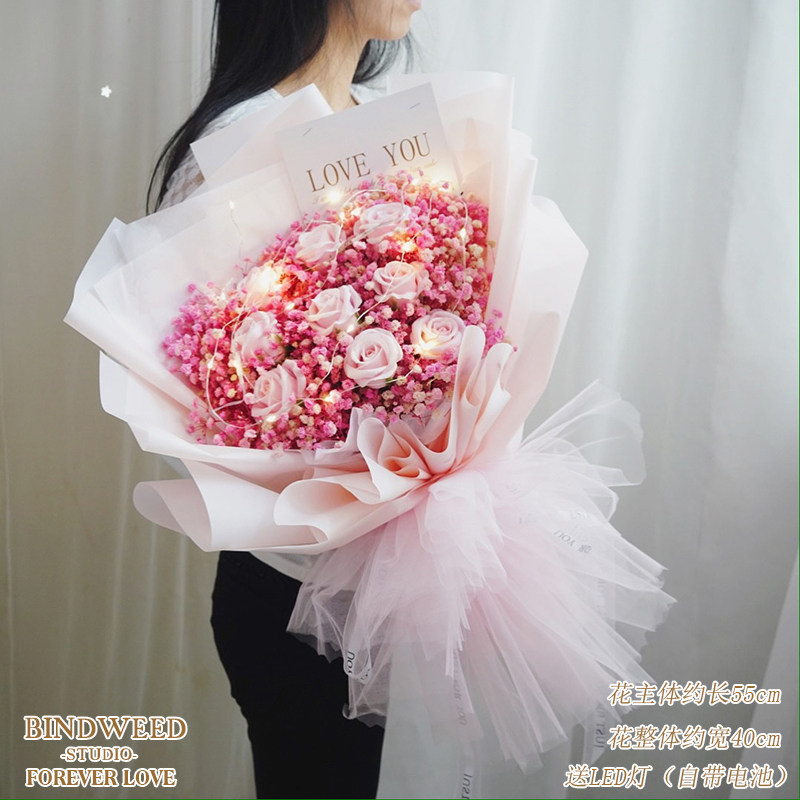 Birthday present Female girlfriends Girlfriends Flowers Bouquet Rose