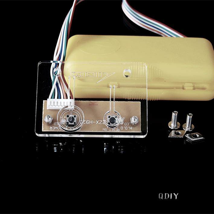 QDIY switch Computer button Desktop switch Modification accessories Start restart switch Desktop switch Computer home